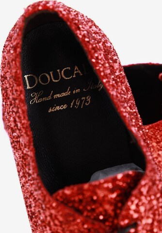 Doucal's Flats & Loafers in 36 in Red