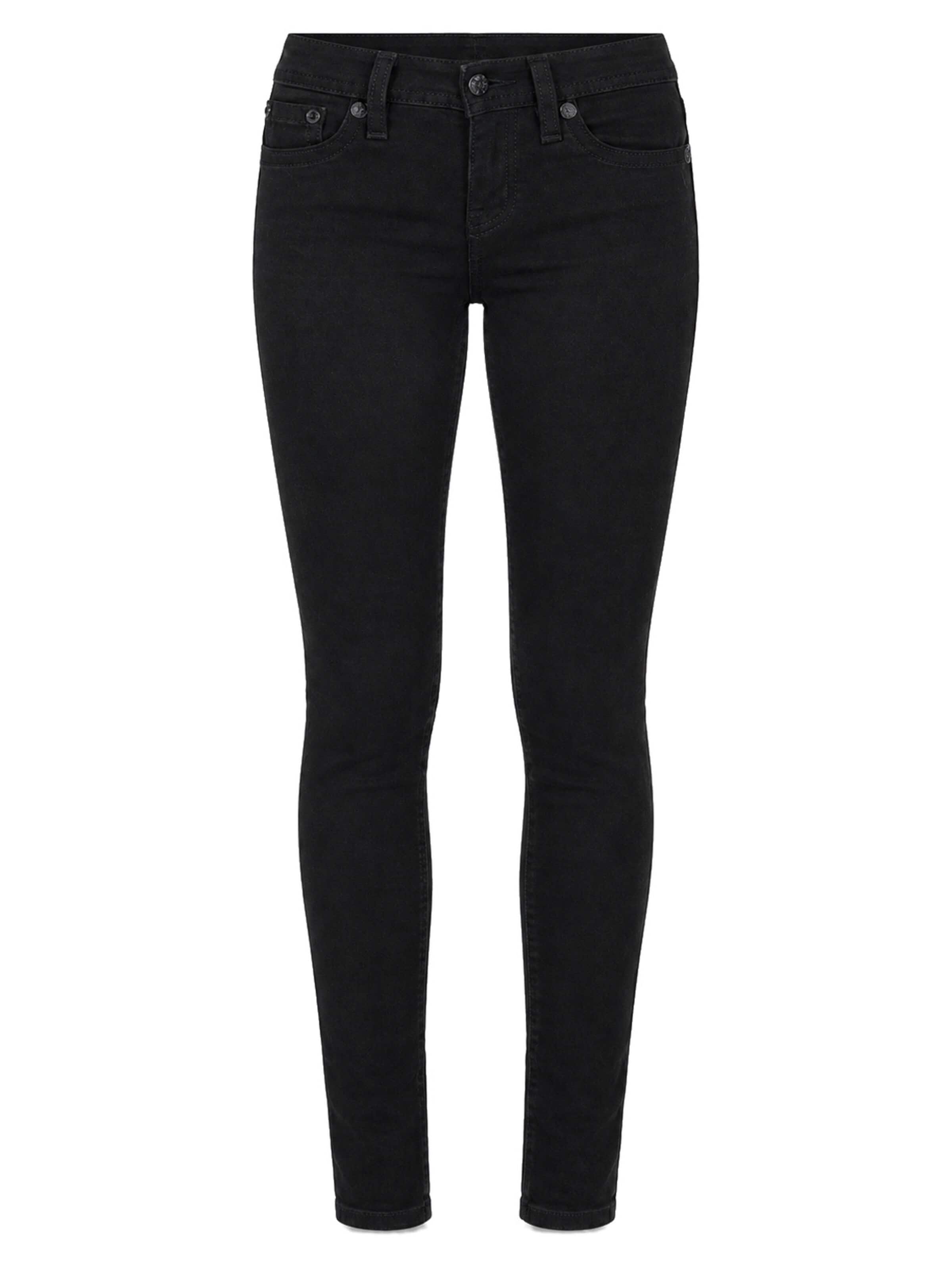 Miss Me Skinny Jeans in Schwarz: Vorderseite