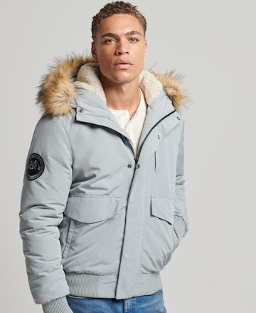 Superdry Winterjacke ' Everest ' in Grau: predná strana