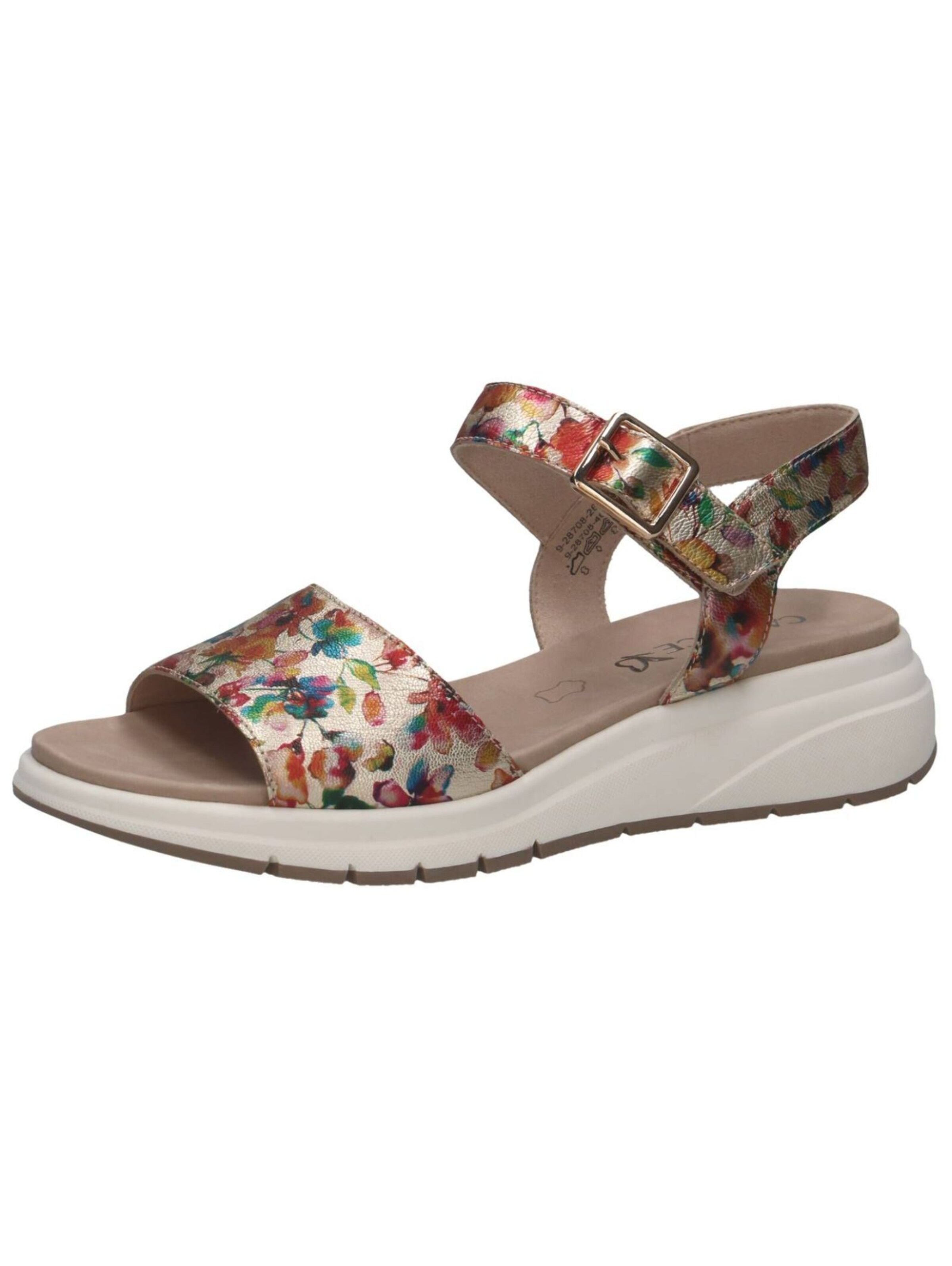 Sandalo di CAPRICE in oro: frontale
