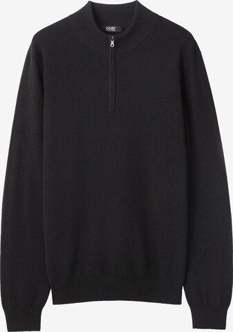GOBI Cashmere Pullover in Schwarz: Vorderseite