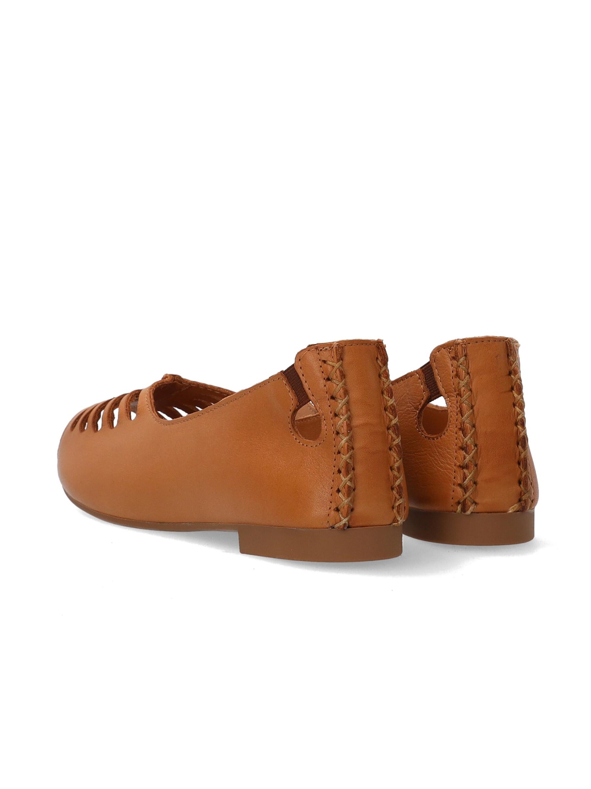 VENEZIA Ballet Flats in Brown