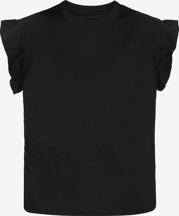 EVERA - Blusa 'Fashion Look' em preto: frente