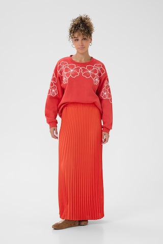 Cream Skirt 'CRCharline' in Red