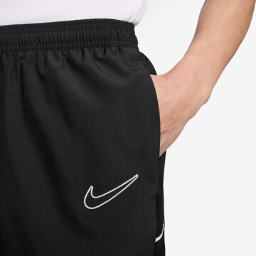 NIKE Tapered Sporthose 'Academy25' in Schwarz