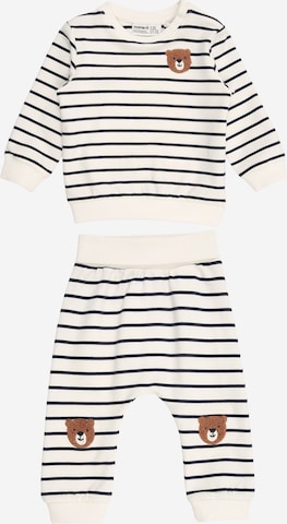 NAME IT Juoksupuku 'NBMDADDEL' värissä valkoinen: etupuoli