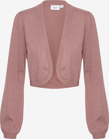 SAINT TROPEZ Cardigan 'Mila' i pink: forside