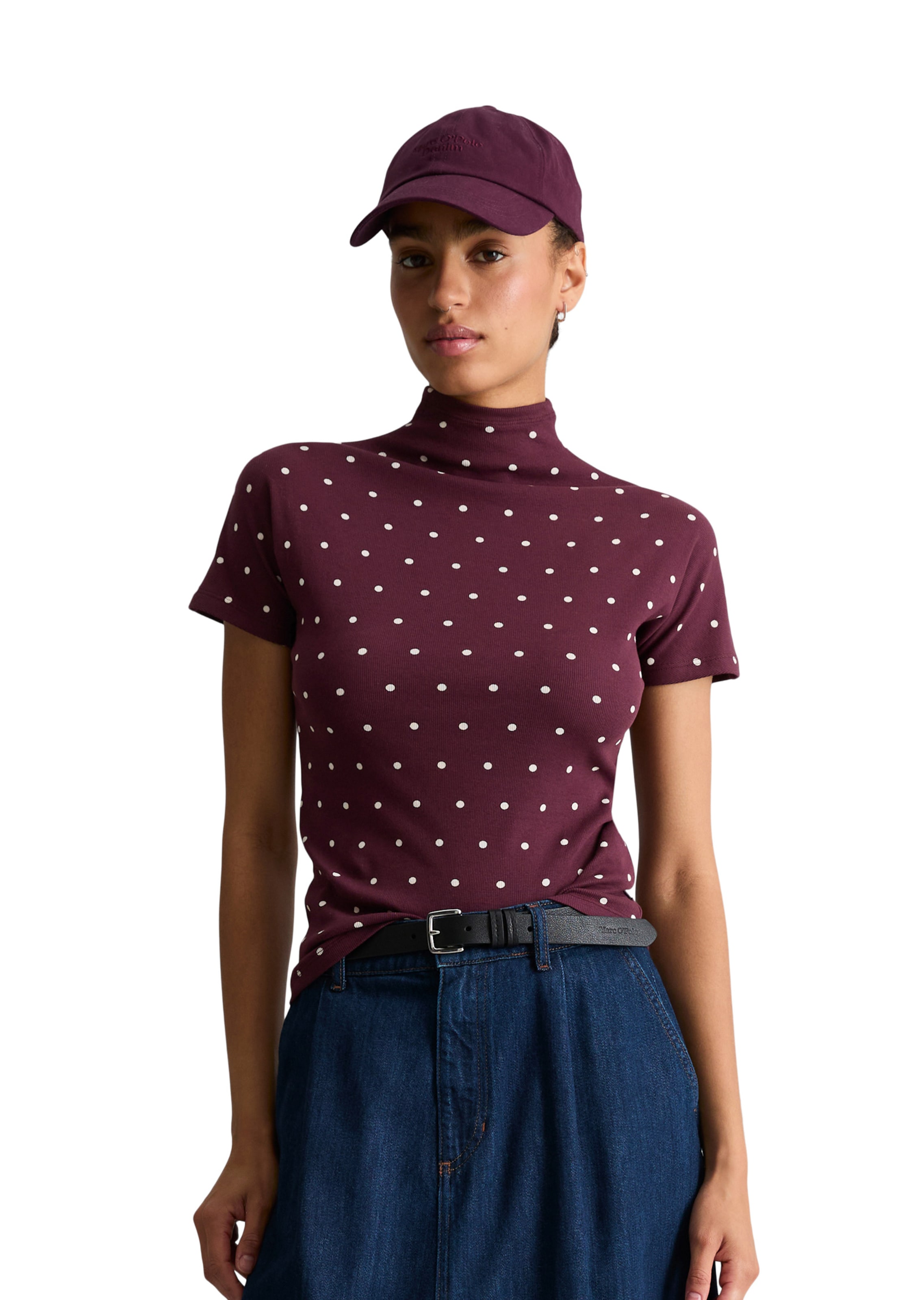 Marc O'Polo DENIM Shirt in Rood: voorkant