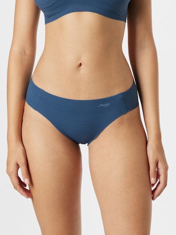 SLOGGI - Cueca 'ZERO Feel Flow' em azul: frente