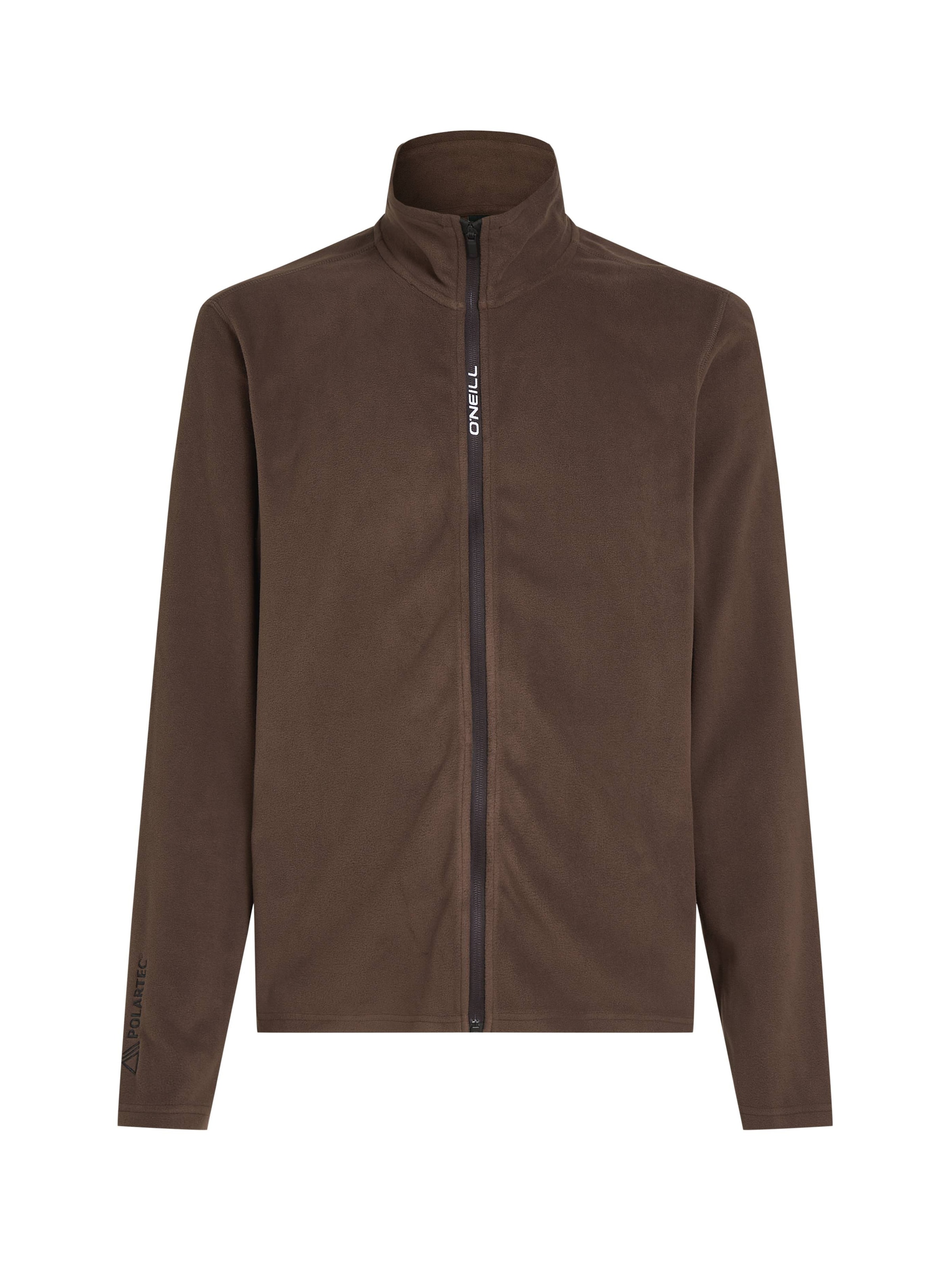 O'NEILL Λειτουργική ζακέτα φλις σε καφέ: μπροστά