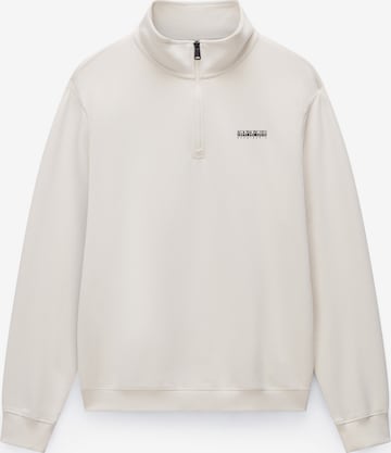 NAPAPIJRISweater majica - bež boja: prednji dio