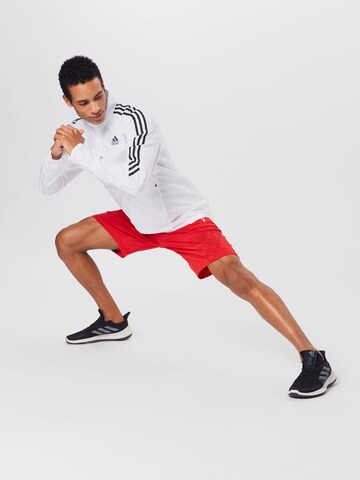 ADIDAS SPORTSWEAR Träningsjacka 'Marathon' i vit