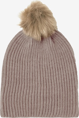 NAME IT Beanie in Brown: front