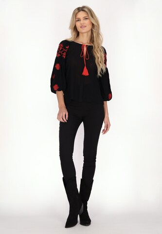 usha FESTIVAL Blouse in Black