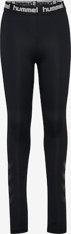 Hummel Skinny Sportsbukser 'Tona' i sort: forside