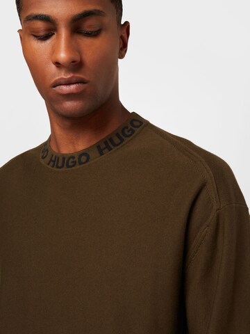 HUGO Red - Pullover 'Smarlo' em verde