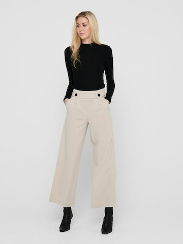 JDY Wide Leg Hose 'Geggo' in Grau