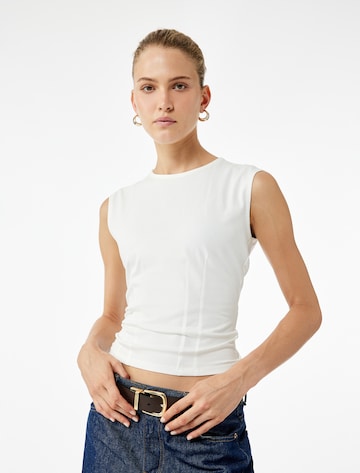 Koton Top in White: front