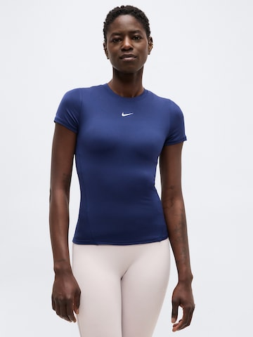 NIKE Funkční tričko 'ONE' – modrá: přední strana