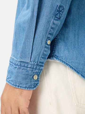 CAMEL ACTIVE Regular fit Button Up Shirt in Blue