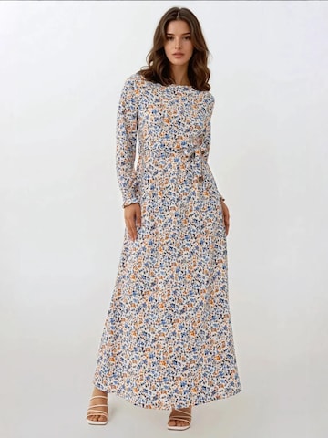 Hiccup Kleid in Blau: Vorderseite