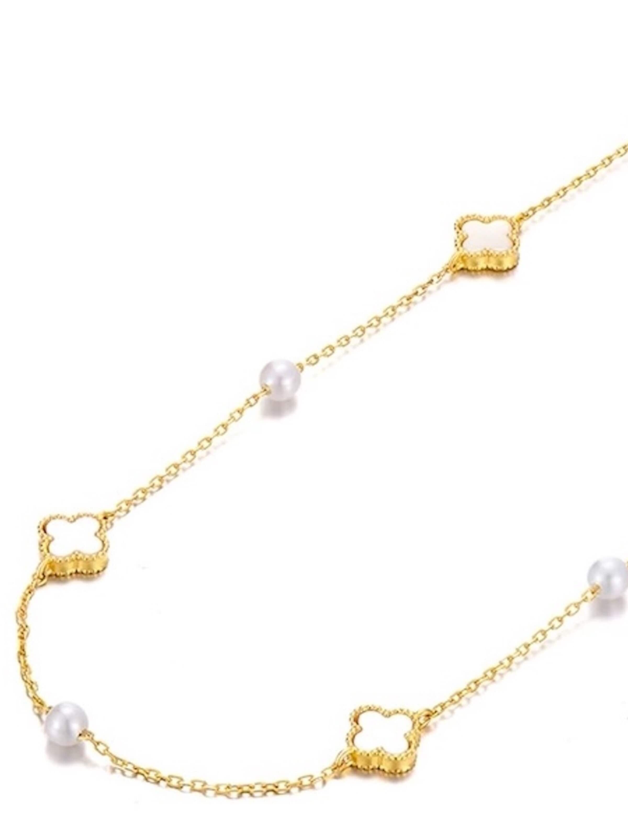 Collana 'Petite Clover' di LanLivia in oro