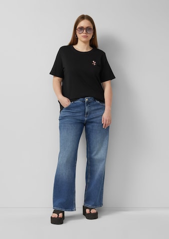 QS Shirt in Black: front