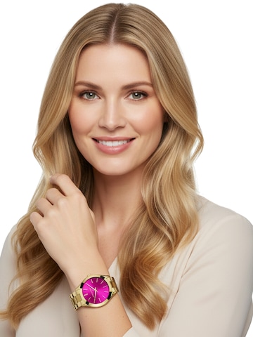 Michael Kors Analog Watch 'Runway' in Gold