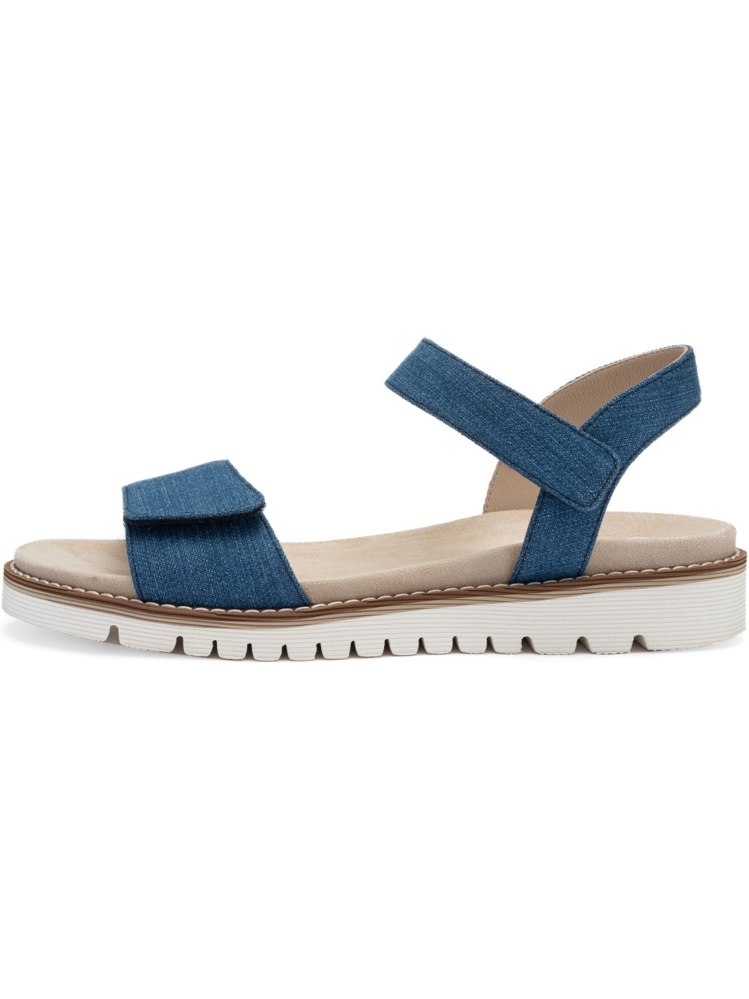 ARA Sandale 'Ara KENT Textil Blau'‌‌‌‌ in Blau