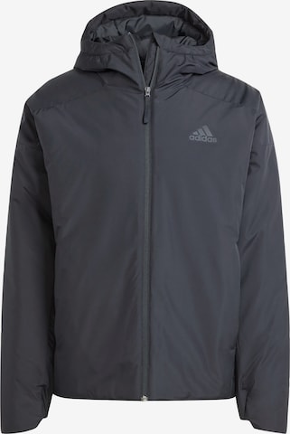 ADIDAS SPORTSWEAR Athletic Jacket 'Traveer' in Black: front