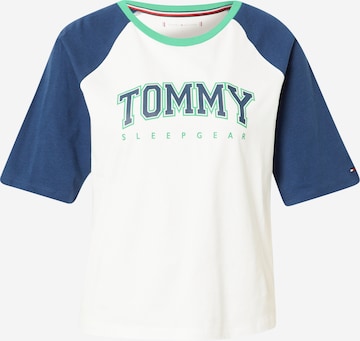 Tommy Hilfiger Underwear Majica za spanje | modra barva: sprednja stran