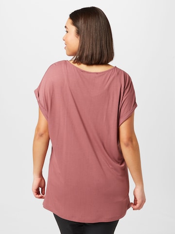 ABOUT YOU Curvy T-Shirt 'Claudia' in Pink