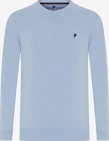 DENIM CULTURE Sweater 'Jeromy' in Blue: front