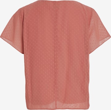 VILA Blouse 'Dobby' in Roze