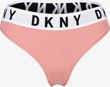 DKNY Intimates Thong in Pink: front