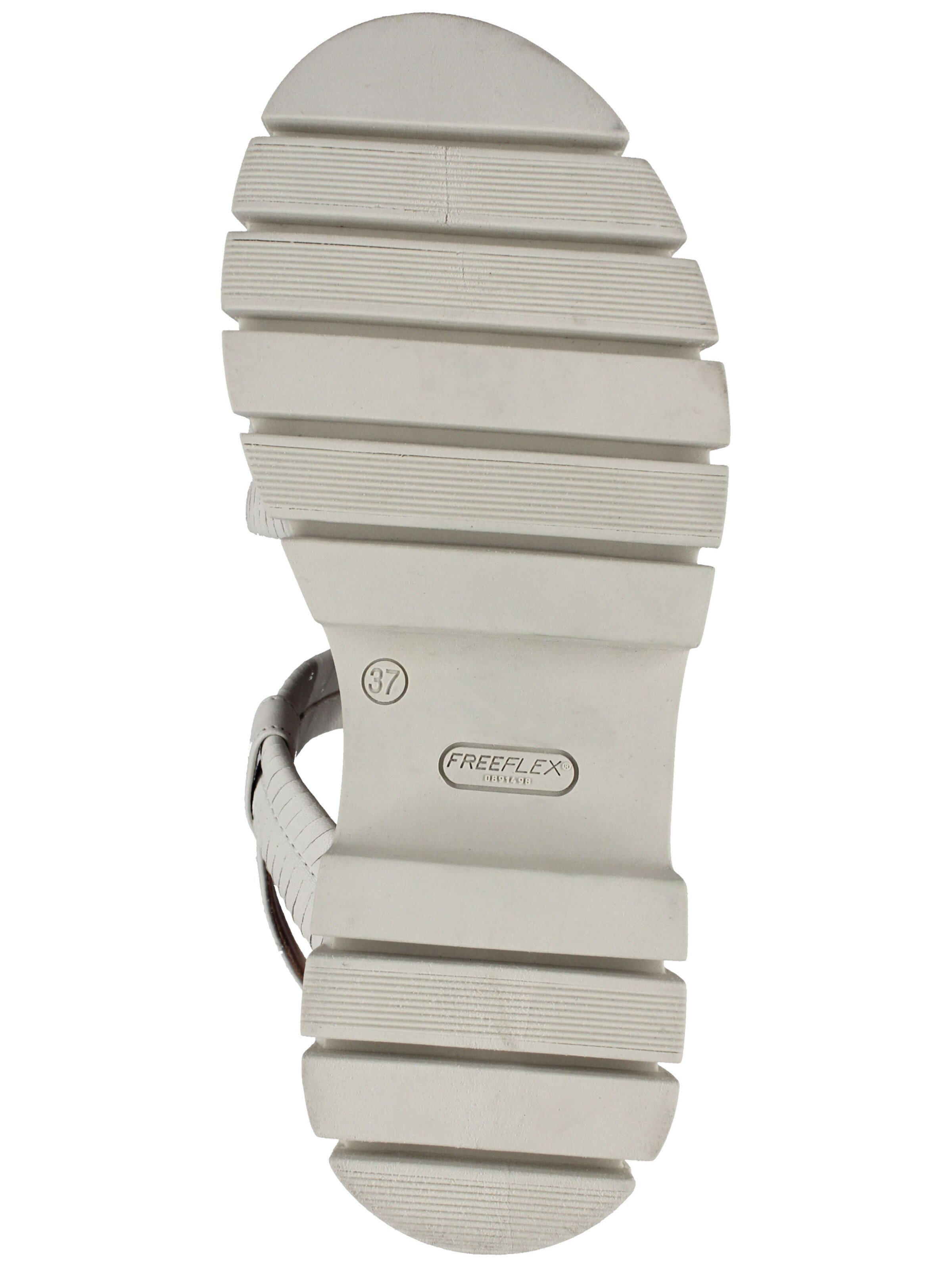 SANSIBAR Sandalen met riem in Grijs