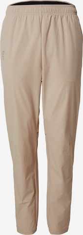 Pantaloni sportivi 'Core' di On in beige: frontale