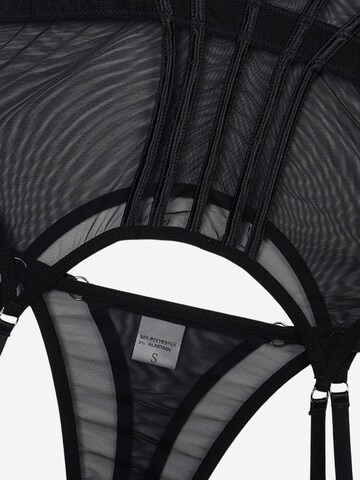 Magicshe Lingerie Bodysuit 'Sexy Spitzen Dessous-Sets mit Beinringen' in Black