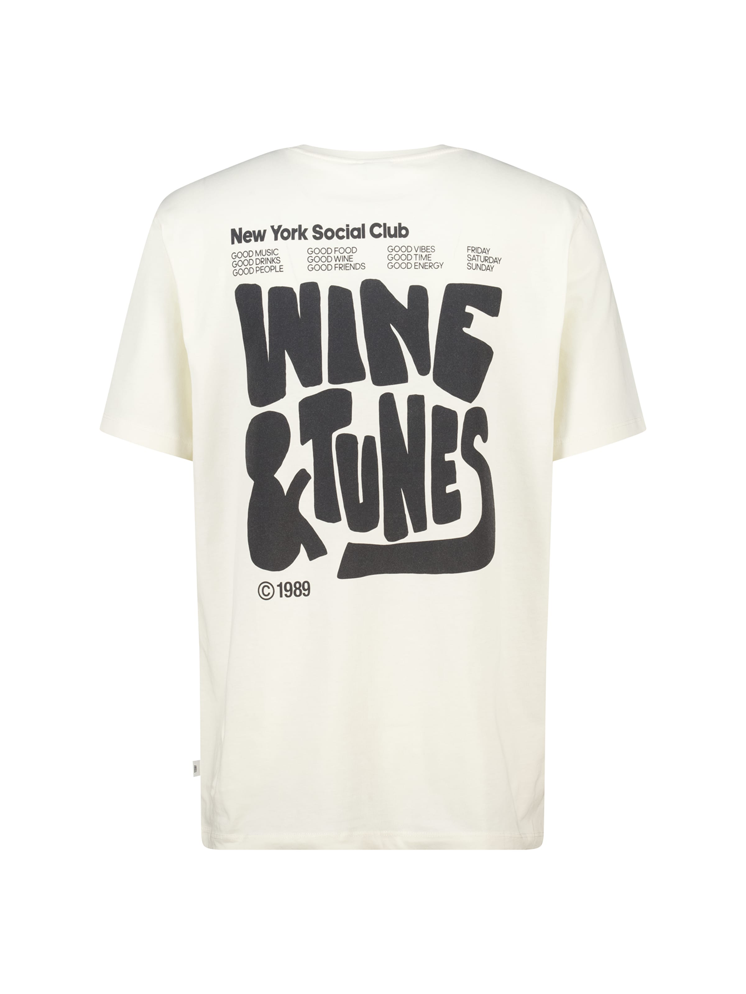 T-Shirt America Today en blanc : devant