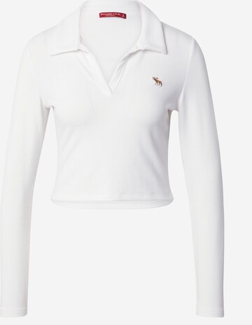 Abercrombie & Fitch - Camiseta en blanco: frente