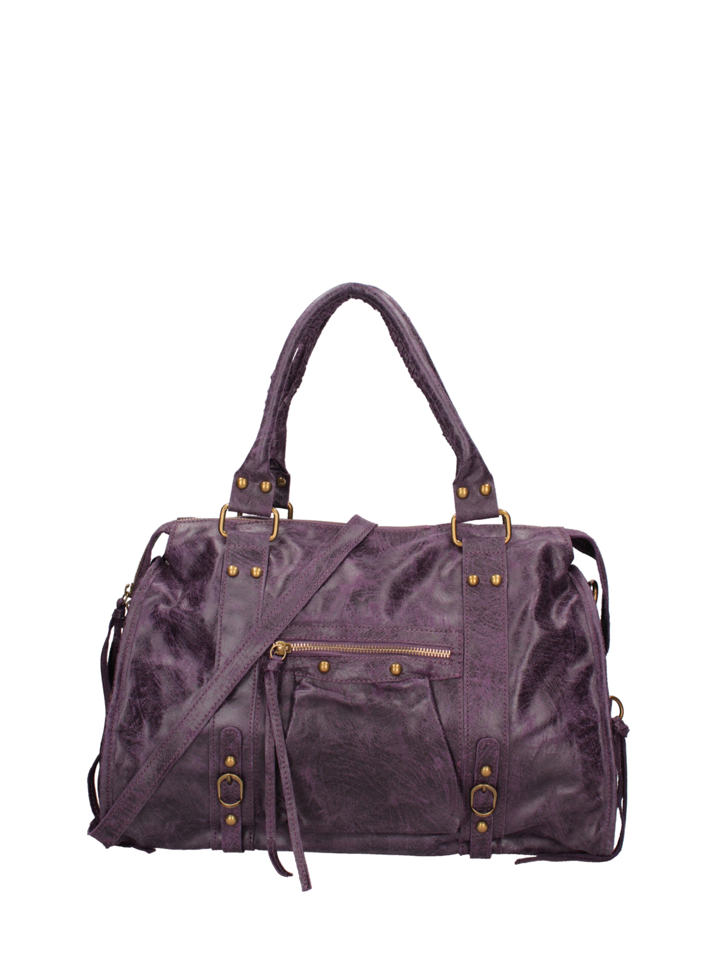 Gave Lux Shoulder bag in Purple: front