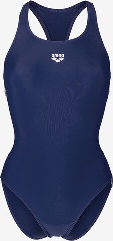 ARENA Active Swimsuit 'ICONS RACER BACK' in Blue: front