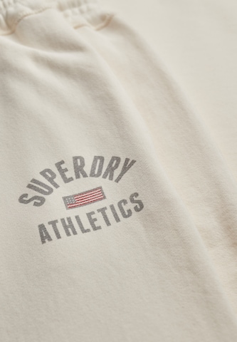 Superdry Regular Broek in Wit