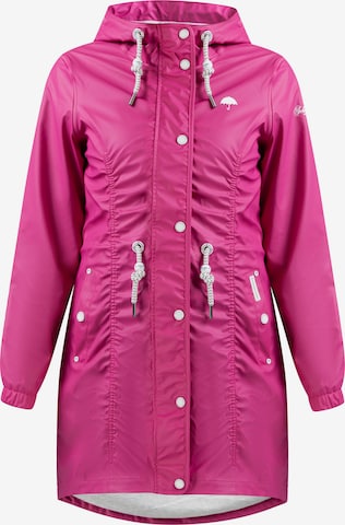 Schmuddelwedda Функциональное пальто в Ярко-розовый: спереди