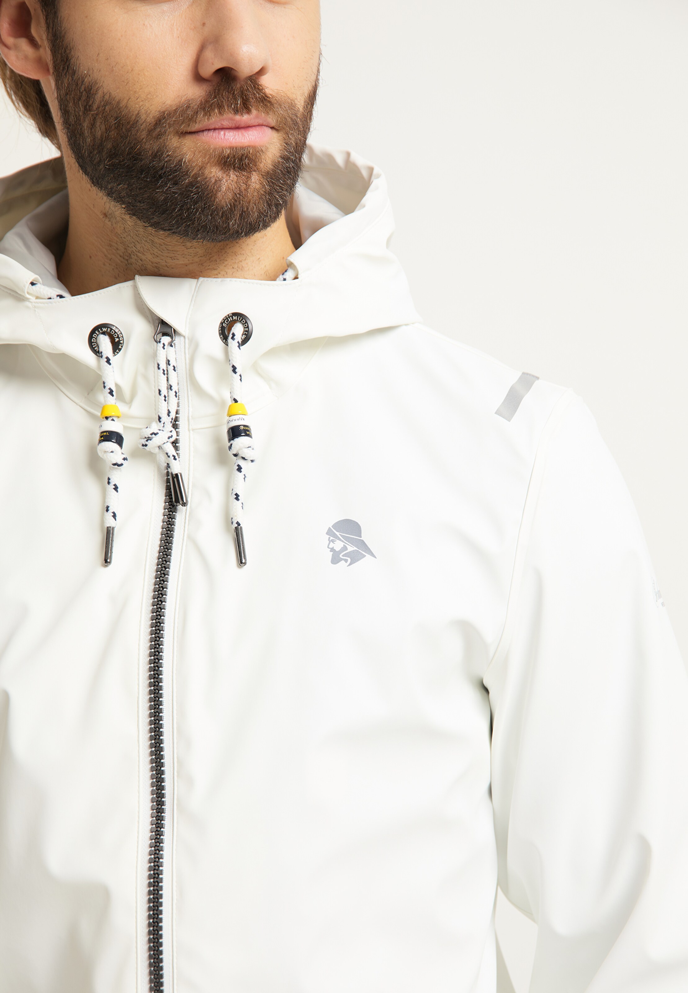Männer Jacken Schmuddelwedda Jacke in Weiß - AN52617 Männer Jacken Schmuddelwedda Jacke in Weiß - AN52617