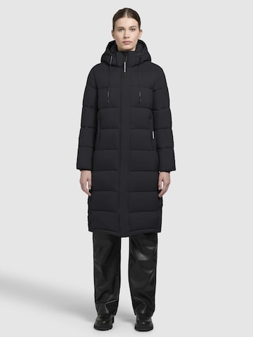 khujo - Sobretudo de inverno 'Julina3' em preto