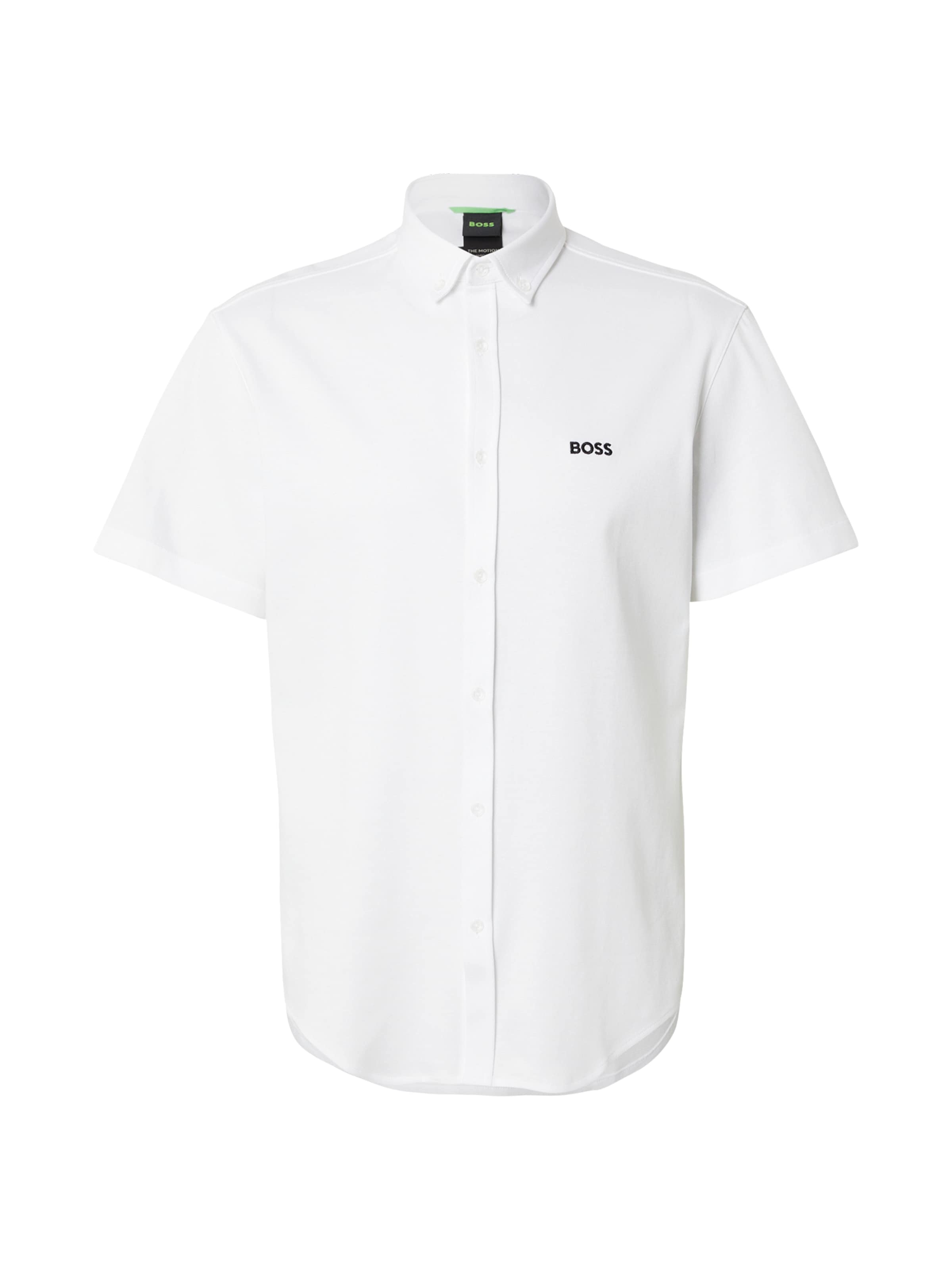 BOSS Tavaline suurus Triiksärk 'B_Motion', värv valge: eest vaates