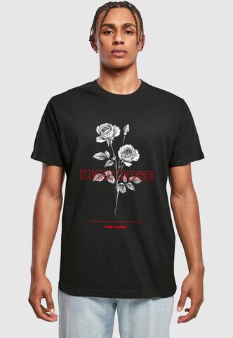 Merchcode Shirt 'Iron Rose' in Schwarz: Vorderseite