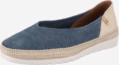 VERBENAS Ballerina 'Serraje' in beige / dunkelblau, Produktansicht