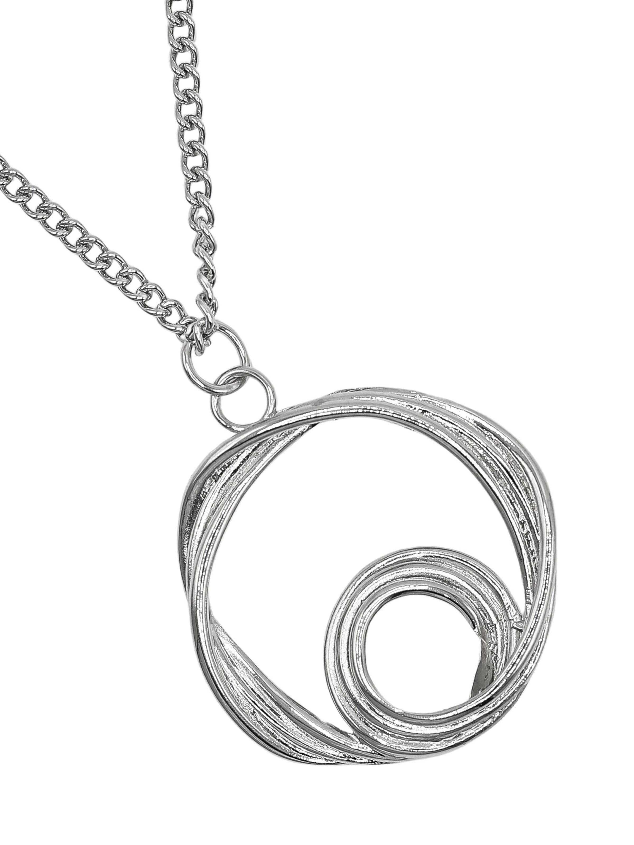 COLLEZIONE ALESSANDRO Necklace 'Flow' in Silver